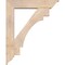 Ekena Millwork Merced Traditional Smooth Bracket w/ Offset Brace, Douglas Fir, 7 1/2"W x 36"D x 44"H BKT0806X36X44MRC01SDF - alternate 3